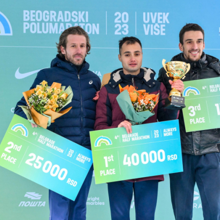 ЂУРО БОРВЕЉ ПОБЕДНИК НА 4. БЕОГРАДСКОМ ПОЛУМАРАТОНУ
