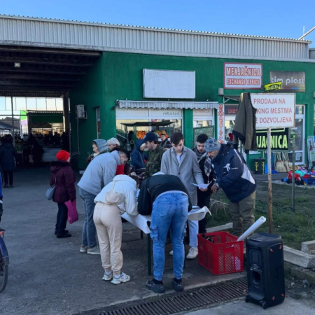 СТУДЕНТСКУ ИНИЦИЈАТИВУ ЈУЧЕ ПОДРЖАЛО ПРЕКО 1.200 ГРАЂАНА