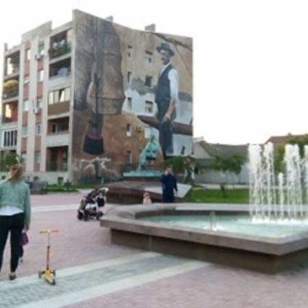 МУРАЛ „ПРОГУТАО“ ТЕСЛУ