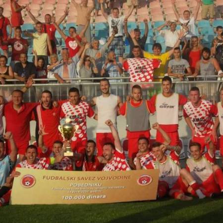 ФК БРАТСТВО ИЗ ПРИГРЕВИЦЕ ПОБЕДНИК КУПА ВОЈВОДИНЕ 