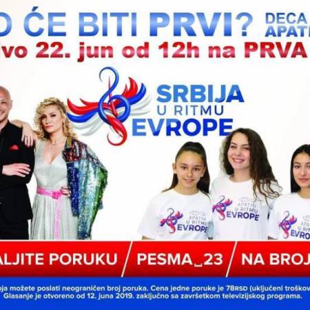 ГЛАСАЊЕ ЗА ТАКМИЧАРКЕ ИЗ АПАТИНА - „СРБИЈА У РИТМУ ЕВРОПЕ