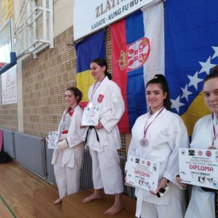 ШЕСТ МЕДАЉА ЗА НАШЕ ТАКМИЧАРЕ НА КАРАТЕ КУПУ „ЗЛАТНА ПЕСНИЦА 2019“
