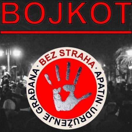 УГ „БЕЗ СТРАХА“ : БОЈКОТ!