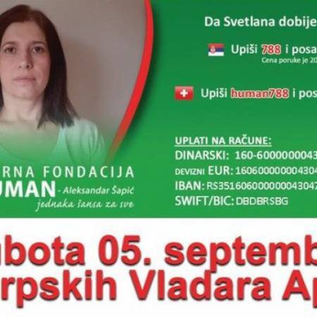 У СУБОТУ, У АПАТИНУ: ХУМАНИТАРНИ БАЗАР ЗА СВЕТЛАНУ