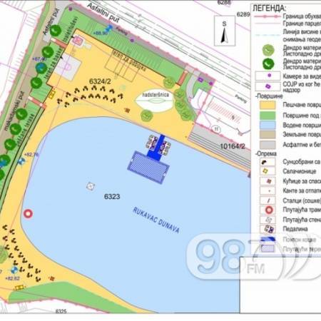 Овог лета потпуно нови изглед градског купалишта на Дунаву