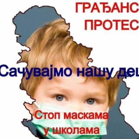 НОВИ ГРАЂАНСКИ ПРОТЕСТ НА МИХОЉДАН: „СТОП МАСКАМА У ШКОЛАМА“