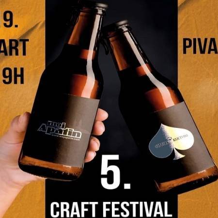 У СУБОТУ 5. ФЕСТИВАЛ КРАФТ ПИВА У АПАТИНУ