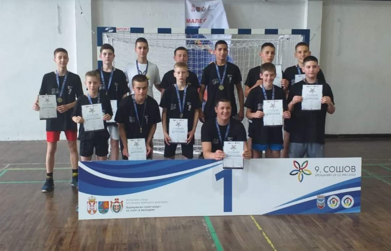 PRIGREVČANI ŠAMPIONI SPORTSKE OLIMPIJADE ŠKOLSKE OMLADINE VOJVODINE