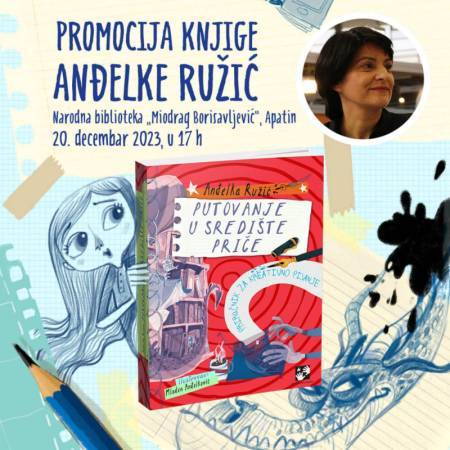 ПРОМОЦИЈА КЊИГЕ И РАДИОНИЦА ЗА ДЕЦУ У АПАТИНСКОЈ БИБЛИОТЕЦИ