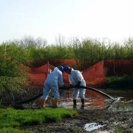 ЗАВРШЕНА САНАЦИЈА РУПЕ СА ТЕЧНИМ  ОТПАДНОМ КОД ПРИГРЕВИЦЕ