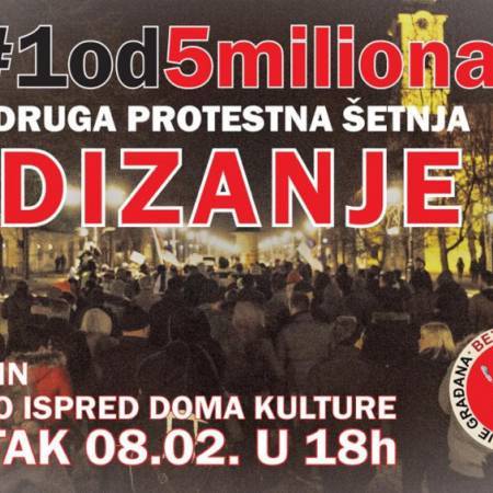 У ПЕТАК ДРУГА ПРОТЕСТНА ШЕТЊА У АПАТИНУ