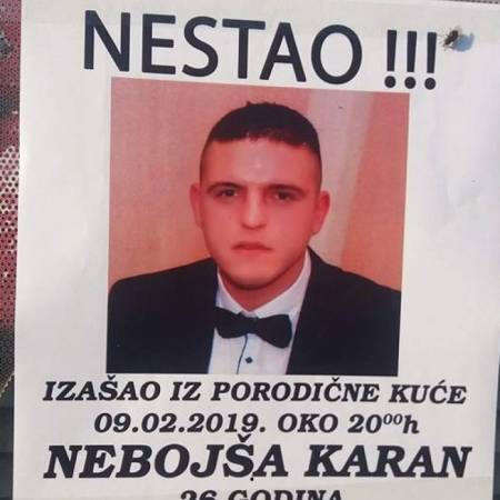 ДЕСЕТ ДАНА ОД НЕСТАНКА НЕБОЈШЕ КАРАНА