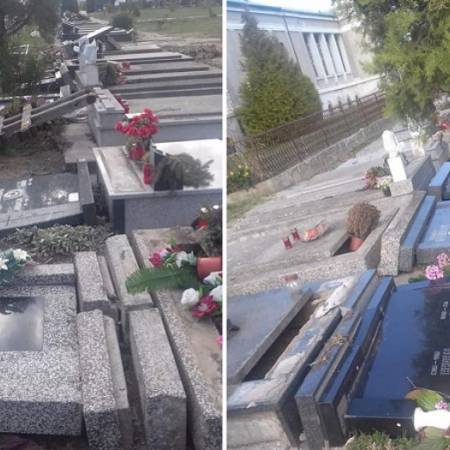 ПОРУШЕНО 15 СПОМЕНИКА НА ВЕЛИКОМ КАТОЛИЧКОМ ГРОБЉУ У СОМБОРУ