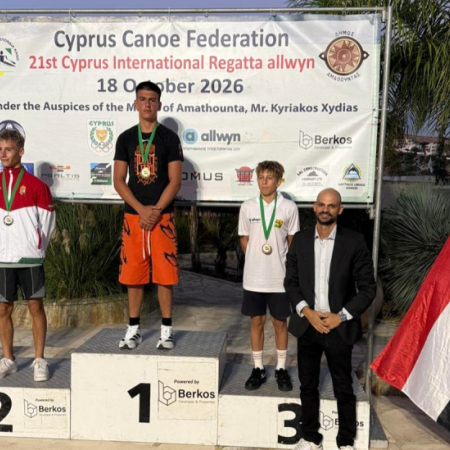 APATINSKI KAJAKAŠI DONELI DVA ZLATA I JEDNU BRONZU SA KIPRA